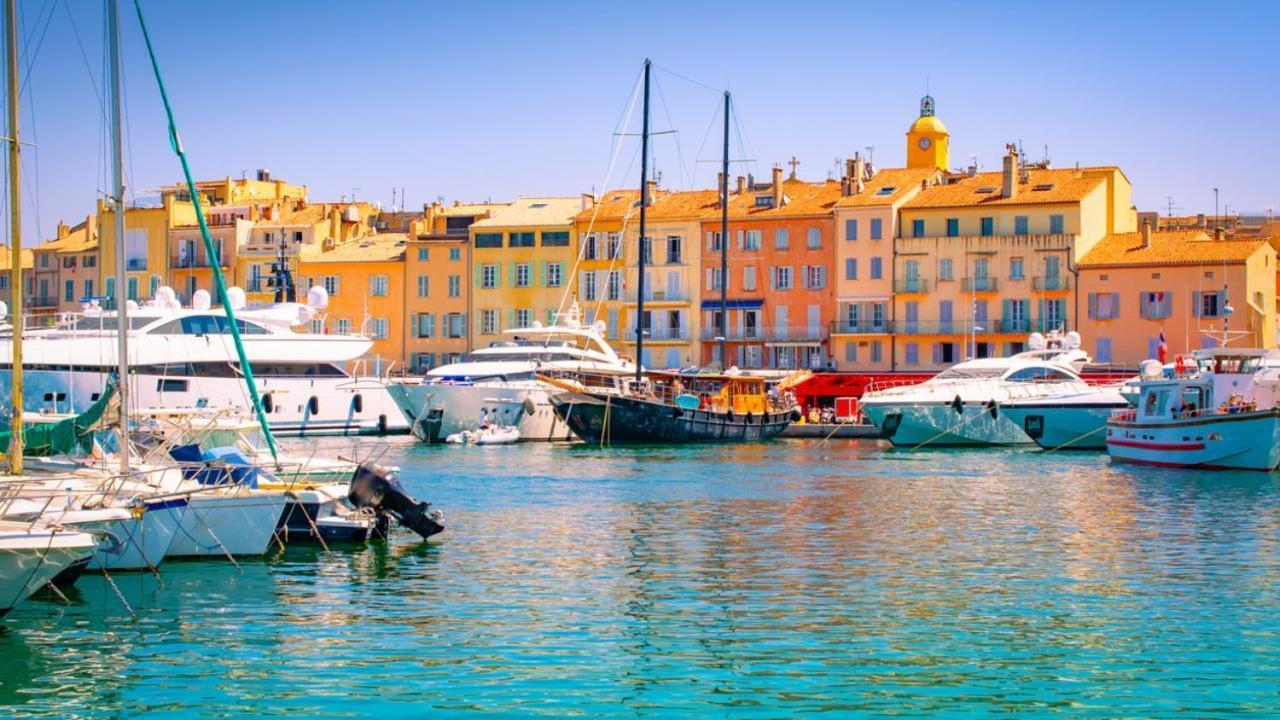 Les Restanques Vue Mer Pressoir 3131 Grimaud Exteriör bild