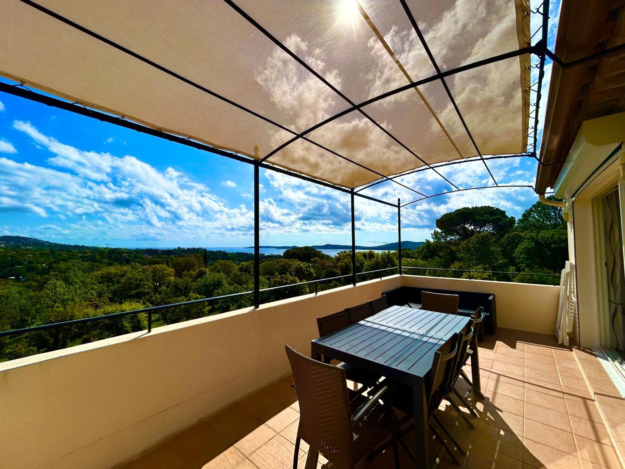 Les Restanques Vue Mer Pressoir 3131 Grimaud Exteriör bild